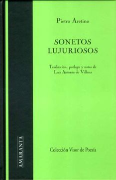 portada Sonetos Lujuriosos (Amaranta) (in Spanish)