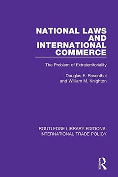 portada National Laws and International Commerce: The Problem of Extraterritoriality (Routledge Library Editions: International Trade Policy) (en Inglés)