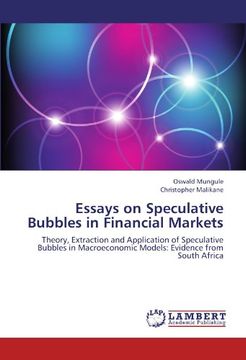 portada Essays on Speculative Bubbles in Financial Markets (in English)