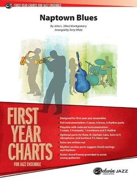 portada Naptown Blues: Conductor Score & Parts (First Year Charts for Jazz Ensemble) (en Inglés)