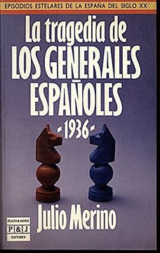 portada La Tragedia de los Generales Españoles 1936