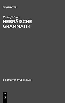 portada Hebräische Grammatik: De Gruyter Studienbuch 