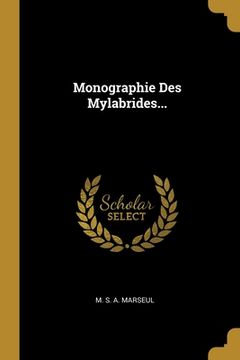 portada Monographie Des Mylabrides... (en Francés)