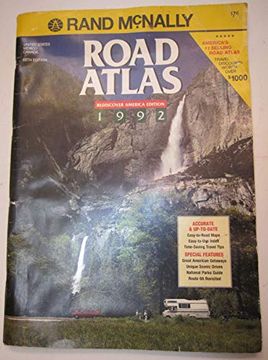 portada Rand Mcnally Road Atlas 1992 