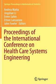 portada Proceedings of the International Conference on Health Care Systems Engineering (en Inglés)