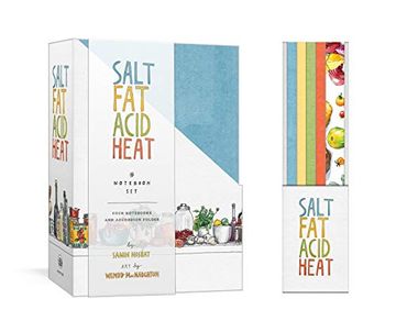portada Salt, Fat, Acid, Heat Four-Notebook set (en Inglés)
