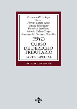 portada Curso de Derecho Tributario (18ª Ed. )