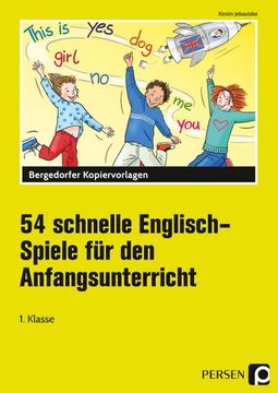 portada 54 Schnelle Englisch-Spiele für den Anfangsunterricht (en Alemán)
