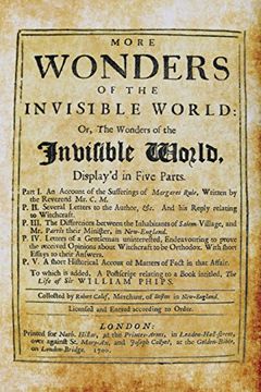 portada More Wonders of the Invisible World (en Inglés)