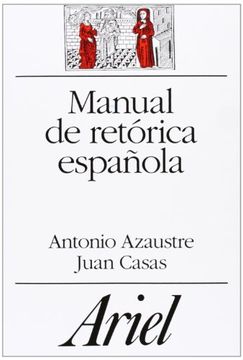 portada Manual de Retórica Española