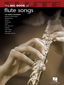 portada The big Book of Flute Songs. Flute Solo Book: Noten für Flöte (Big Book (Hal Leonard)) (en Inglés)