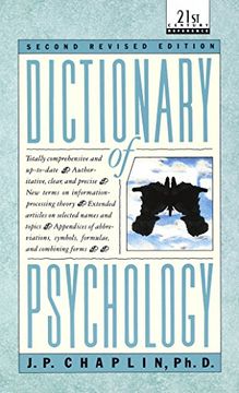portada Dictionary of Psychology (a Laurel Book) (in English)