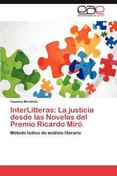 portada interlitteras: la justicia desde las novelas del premio ricardo mir (en Inglés)