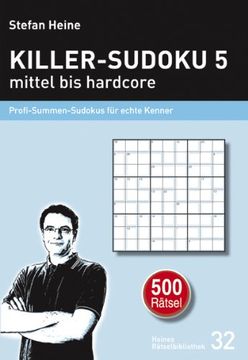 portada Killer-Sudoku 5 - mittel bis hardcore (en Alemán)