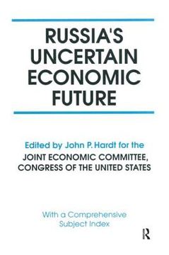 portada russia's uncertain economic future (en Inglés)
