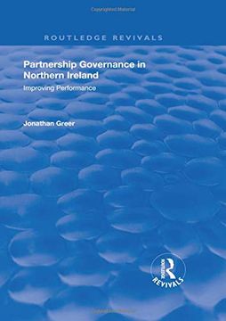 portada Partnership Governance in Northern Ireland: Improving Performance (en Inglés)