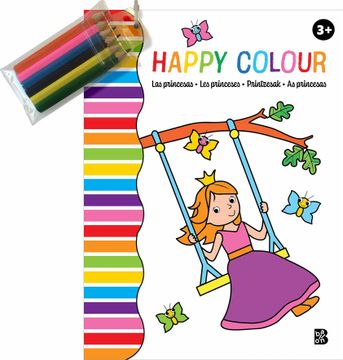 portada Happy Colour. Las Princesas (3+)