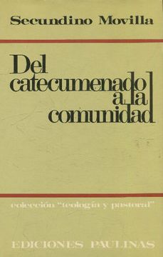 portada DEL CATECUMENADO A LA COMUNIDAD.