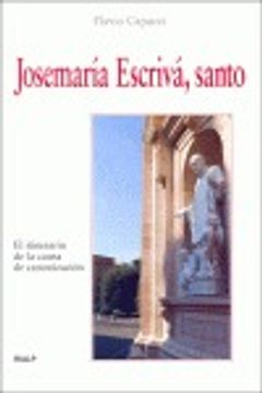 portada Josemaría Escrivá, santo (Libros sobre el Opus Dei)
