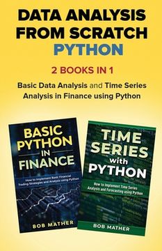 portada Data Analysis from Scratch with Python Bundle: Basic Data Analysis and Time Series Analysis in Finance using Python (en Inglés)