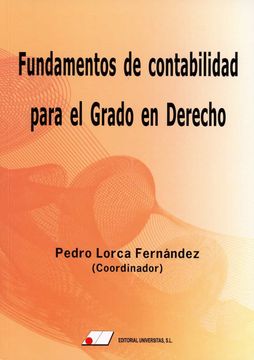 portada Fundamentos de Contabilidad Para el Grado en Derecho (in Spanish)