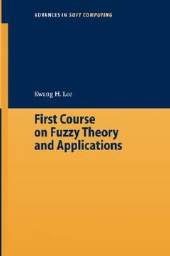 portada first course on fuzzy theory and applications (en Inglés)