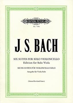 portada Suiten für Violoncello Solo bwv 1007-1012 -Übertragung für Viola Solo-: Noten für Viola Solo (in German)