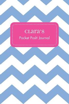 portada Clara's Pocket Posh Journal, Chevron (in English)