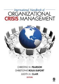 portada international handbook of organizational crisis management (en Inglés)