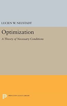 portada Optimization: A Theory of Necessary Conditions (Princeton Legacy Library) (in English)