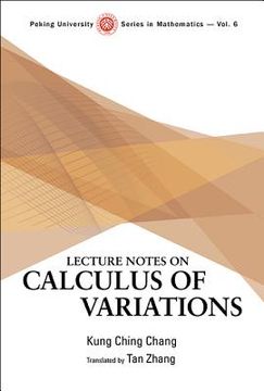 portada Lecture Notes on Calculus of Variations