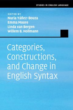 portada Categories, Constructions, and Change in English Syntax (Studies in English Language) (in English)