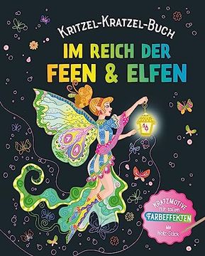 portada Im Reich der Feen und Elfen: Kratzbuch mit Bambus-Stick (en Alemán)