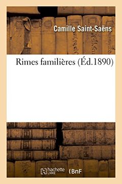 portada Rimes Familieres (Litterature) (French Edition)