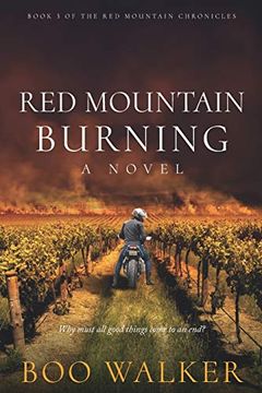 portada Red Mountain Burning: A Novel (Red Mountain Chronicles) (in English)