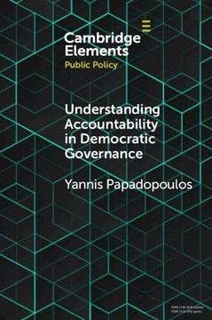 portada Understanding Accountability in Democratic Governance (Elements in Public Policy) (en Inglés)