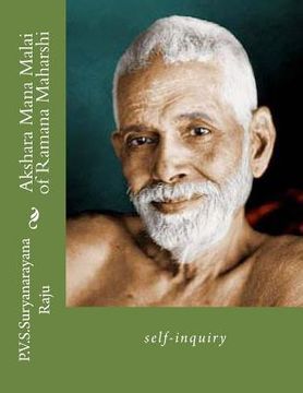 portada Akshara Mana Malai of Ramana Maharshi: self-inquiry (en Inglés)