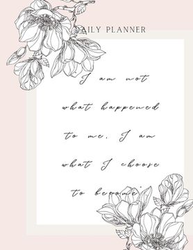 portada Daily Planner: The Daily Page Notebook Undated Daily Planner and Journal for Women 