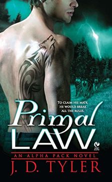 portada Primal Law: An Alpha Pack Novel (Signet Eclipse) (en Inglés)