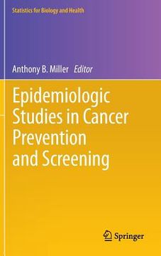 portada epidemiologic studies in cancer prevention and screening (in English)