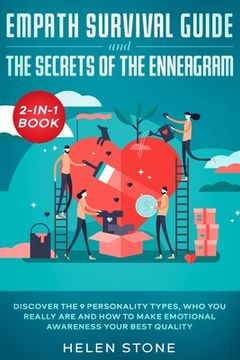 portada Empath Survival Guide and The Secrets of The Enneagram 2-in-1 Book: Discover The 9 Personality Types, Who You Really Are and How to Make Emotional Awa