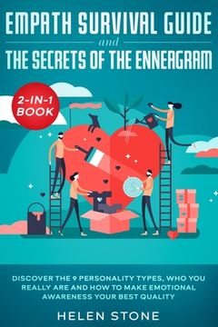 portada Empath Survival Guide and The Secrets of The Enneagram 2-in-1 Book: Discover The 9 Personality Types, Who You Really Are and How to Make Emotional Awa (en Inglés)