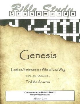 portada Crosswords Bible Study: Genesis Participant Book (en Inglés)