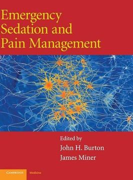 portada Emergency Sedation and Pain Management Hardback: 0 (Cambridge Concise Histories) (en Inglés)