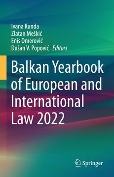 portada Balkan Yearbook of European and International Law 2022 (en Inglés)