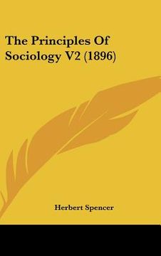 portada the principles of sociology v2 (1896) (en Inglés)