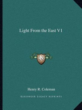 portada light from the east v1 (en Inglés)