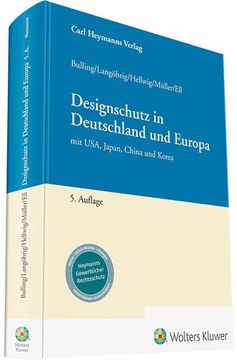 portada Designschutz in Deutschland und Europa mit Usa, Japan, China und Korea (en Alemán)