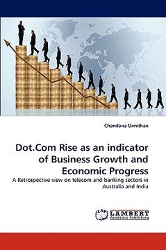 portada dot.com rise as an indicator of business growth and economic progress (en Inglés)