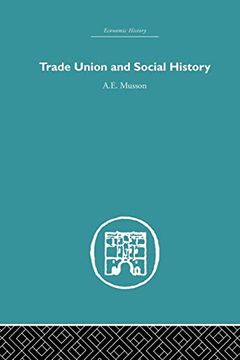 portada Trade Union and Social History (en Inglés)